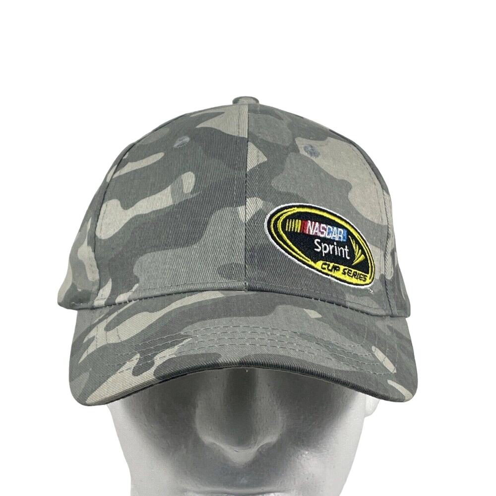 NASCAR Sprint Cup Series Camo Hat‎ Cap Adjustable StrapBack Racing Men's